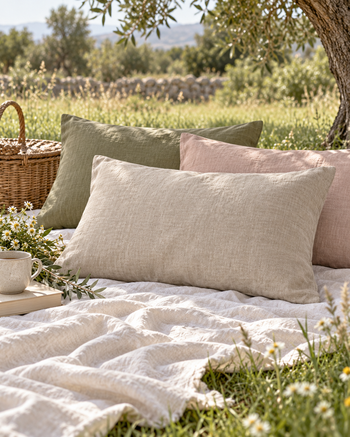 Pure Linen Envelope Pillowcase