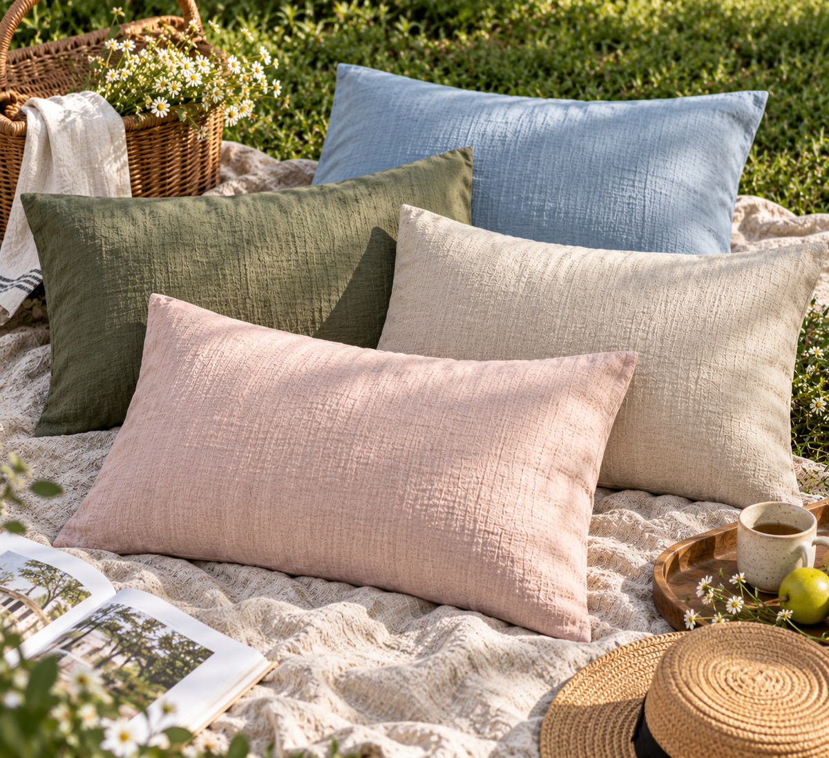 Pure Linen Envelope Pillowcase